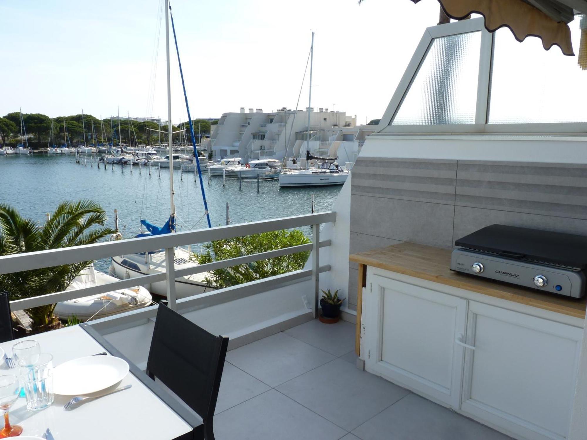 Sol-Y-Days Darse, Superbe Appartement De Type Marina Avec Belle Terrasse Vue Port De Plaisance Le Grau-du-Roi Eksteriør billede